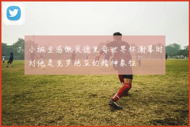 小豌豆感慨莫德里奇世界杯谢幕时刻他是克罗地亚的精神象征